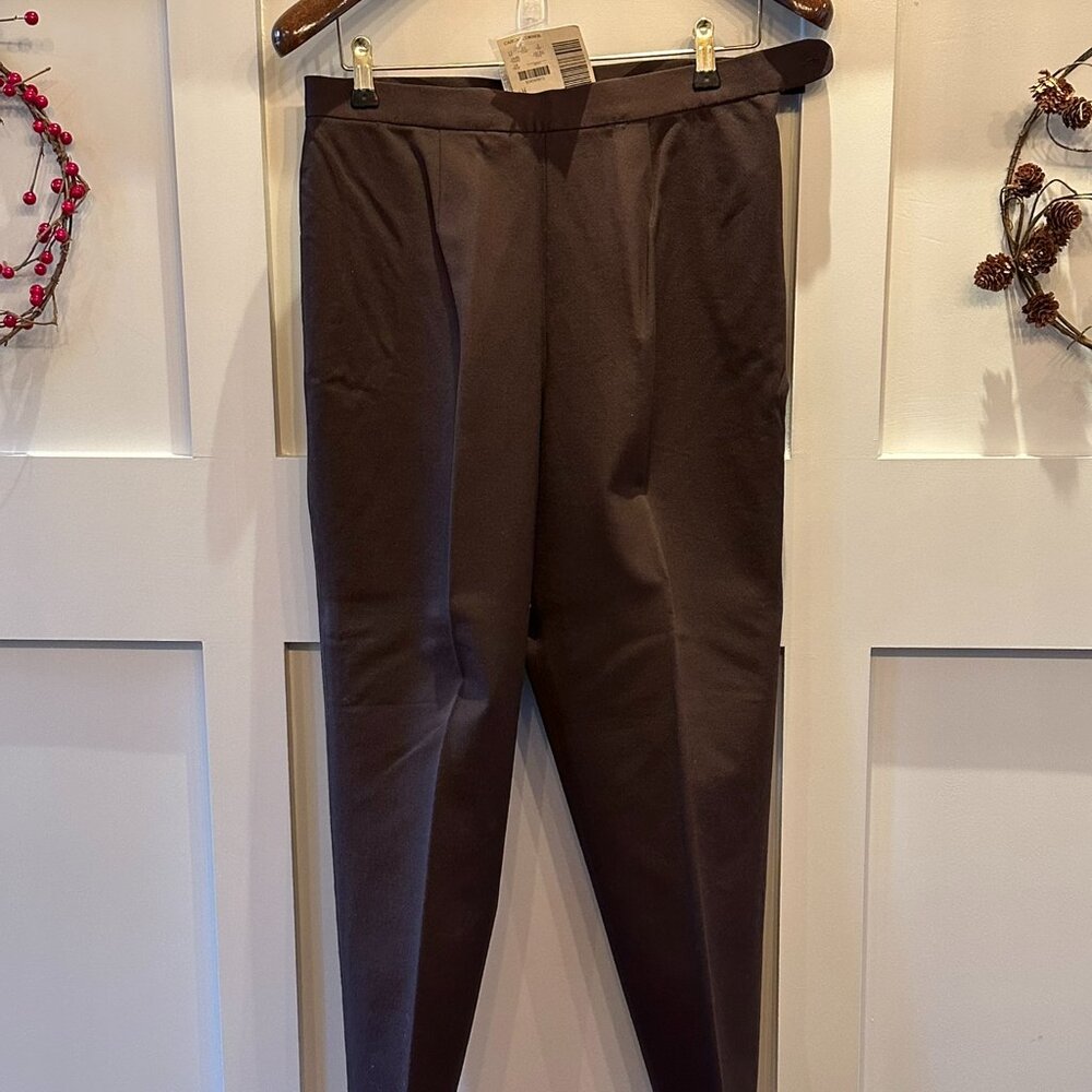 Vintage Brown Straight Leg Pants from Casual Corner - ~NWT~ Size 14